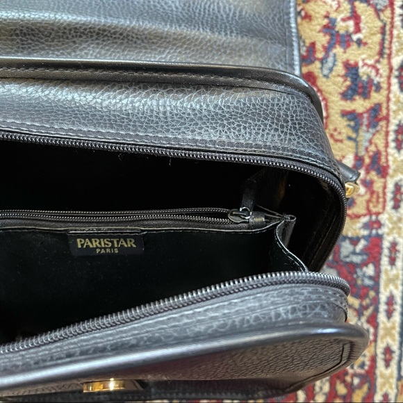 🌈 Gorgeous Vintage Paris Leather bag - Picture 9 of 12